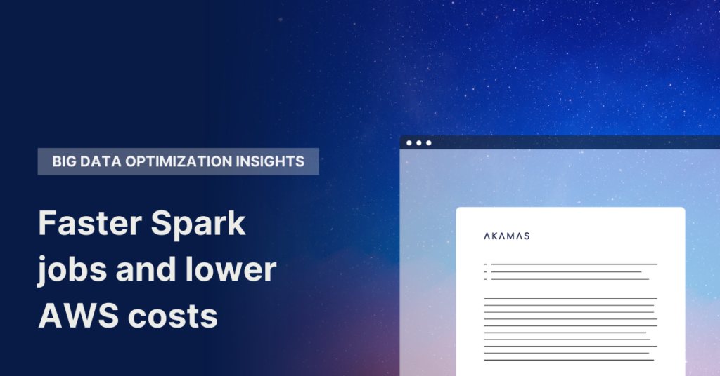 Akamas Big data optimization insights