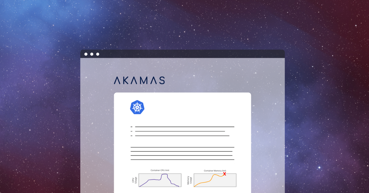 Akamas Kubernetes Optimization