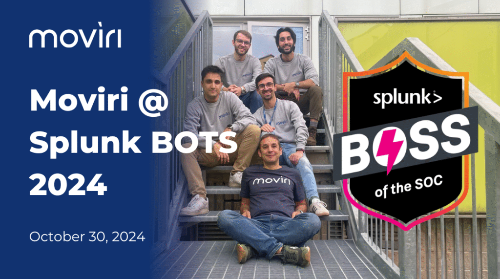 Moviri Cybersecurity @ Splunk Boss of the SOC Milan 2024